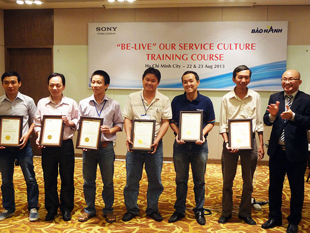 Be-live Our Service Culture – Sony (ngày 22 & 23-08-2013)